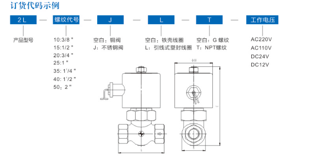 2L型蒸汽电磁阀(图2)