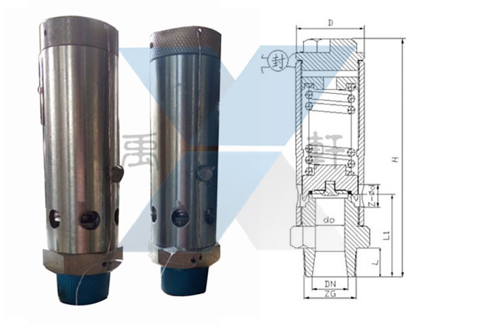 AK28W-100P不锈钢空压机安全阀(图1)